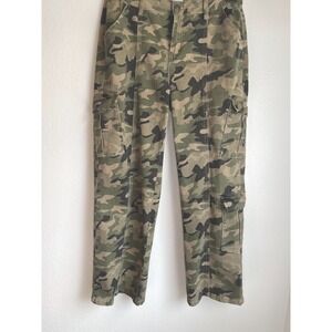 Girl Index Women's Camouflage Wide Leg Cargo Pants Size 11